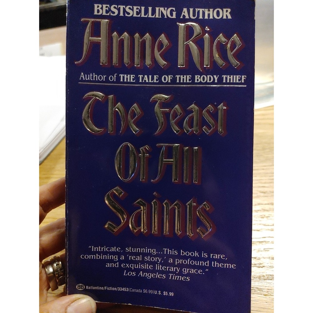 The Feast of All‎ Saints Anne Rice (Paperback, 1986) Vintage